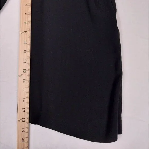 Madewell Star Night Wide Leg Black Romper Jumpsuit Sz XXS - Picture 12 of 14